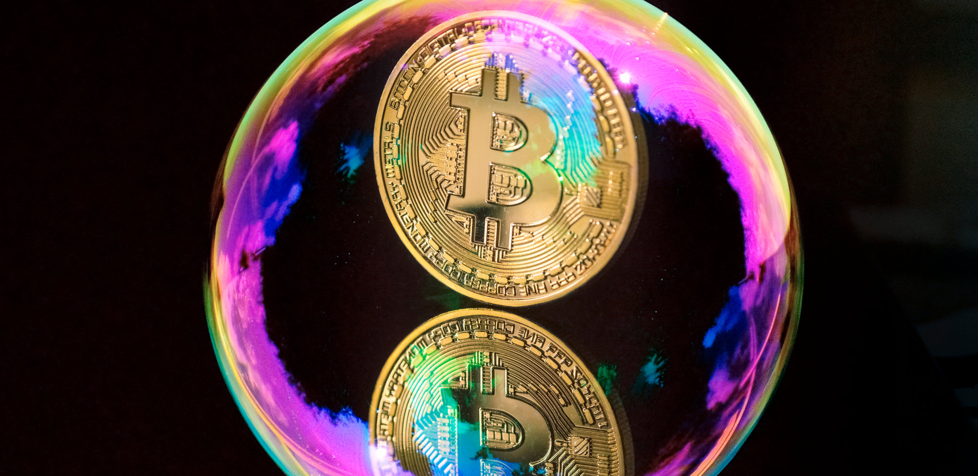 bitcoin bubble explode
